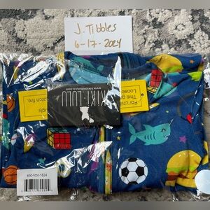 Kiki+Lulu Boys Stickers Zip Romper